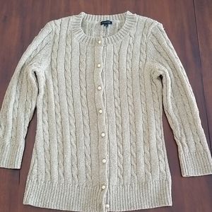 Talbots sparkly sweater